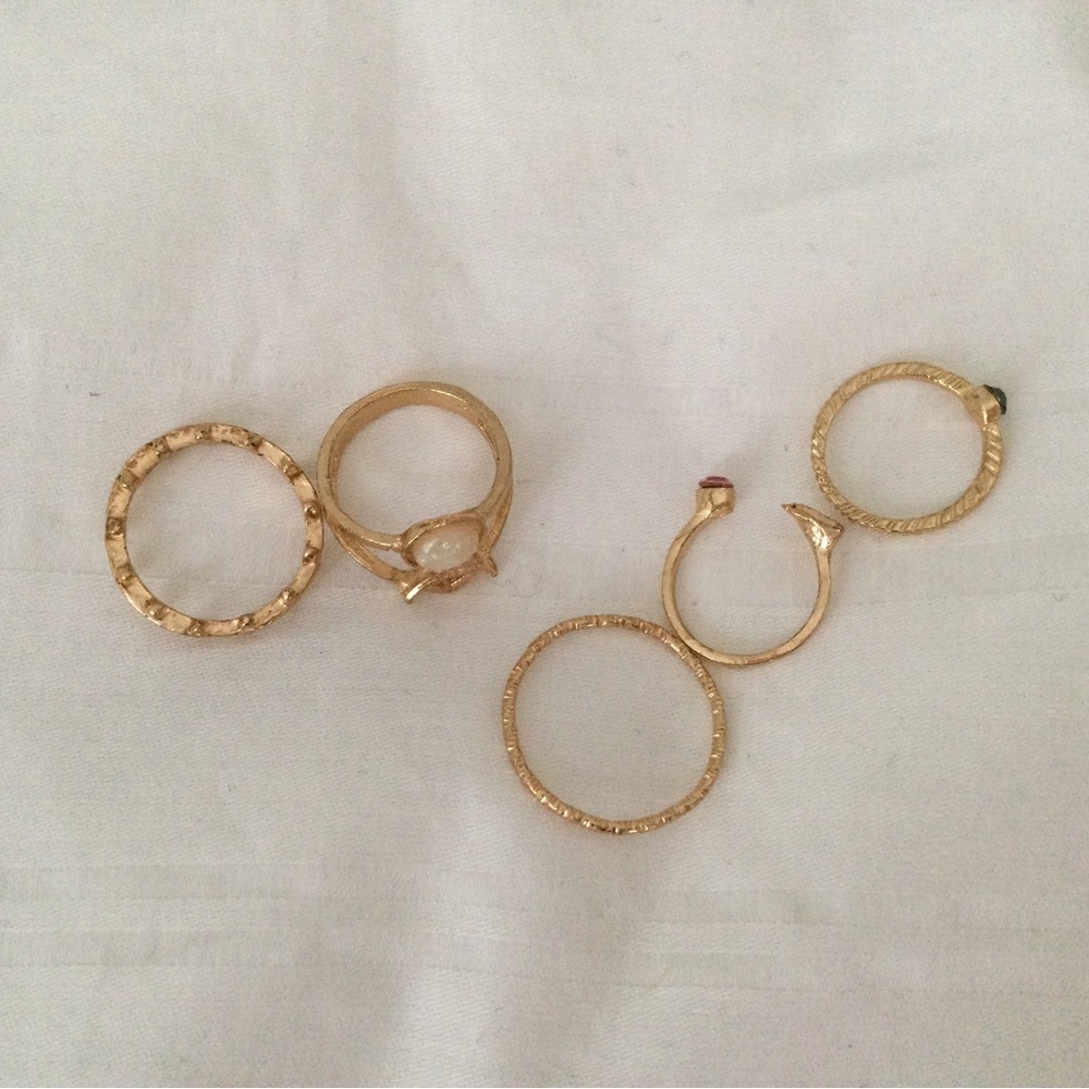6 pc Ring Set - Picture 2 of 3